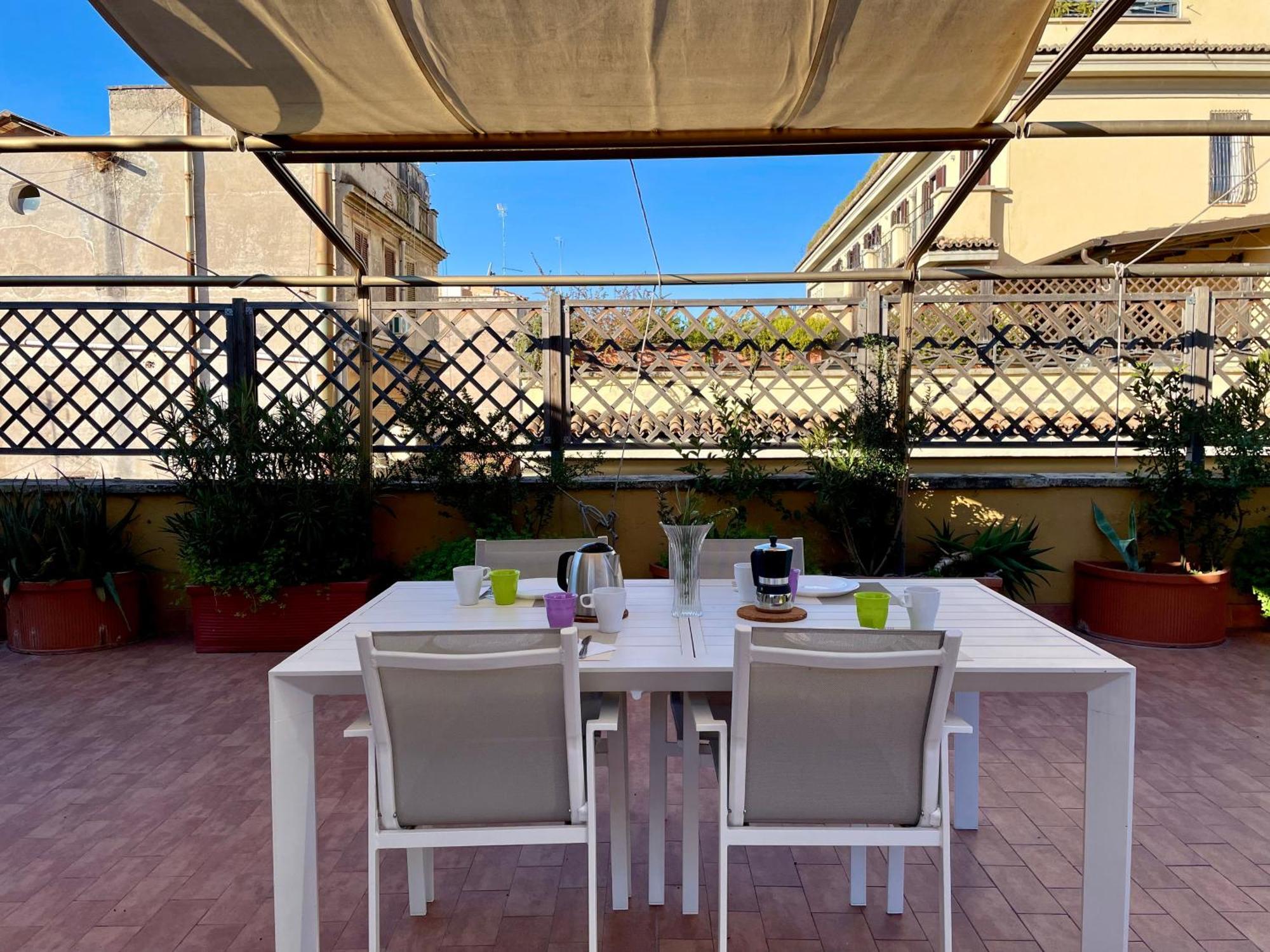 Elegant, With Private Terrace Next To The Vatican ローマ エクステリア 写真