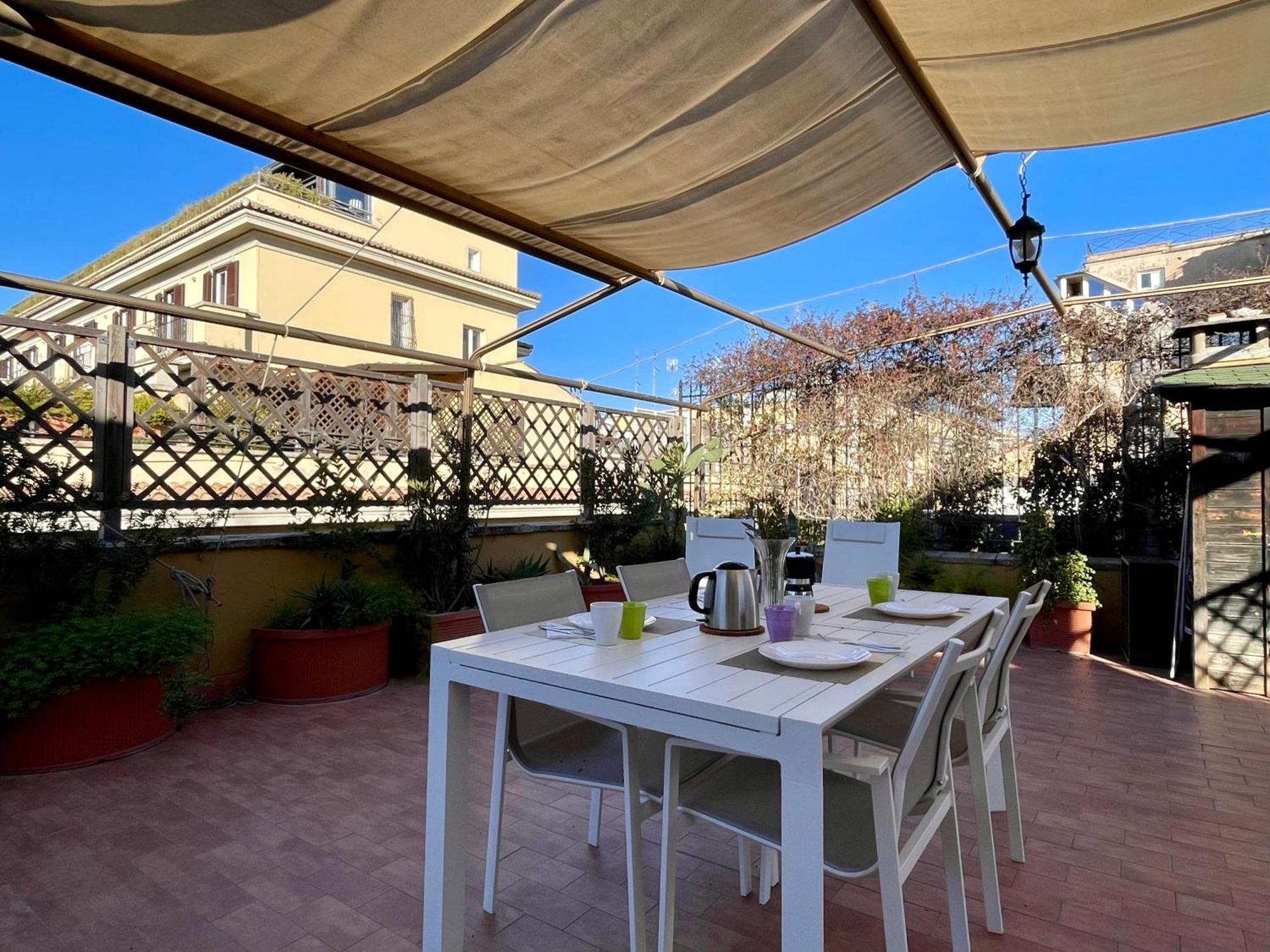 Elegant, With Private Terrace Next To The Vatican ローマ エクステリア 写真